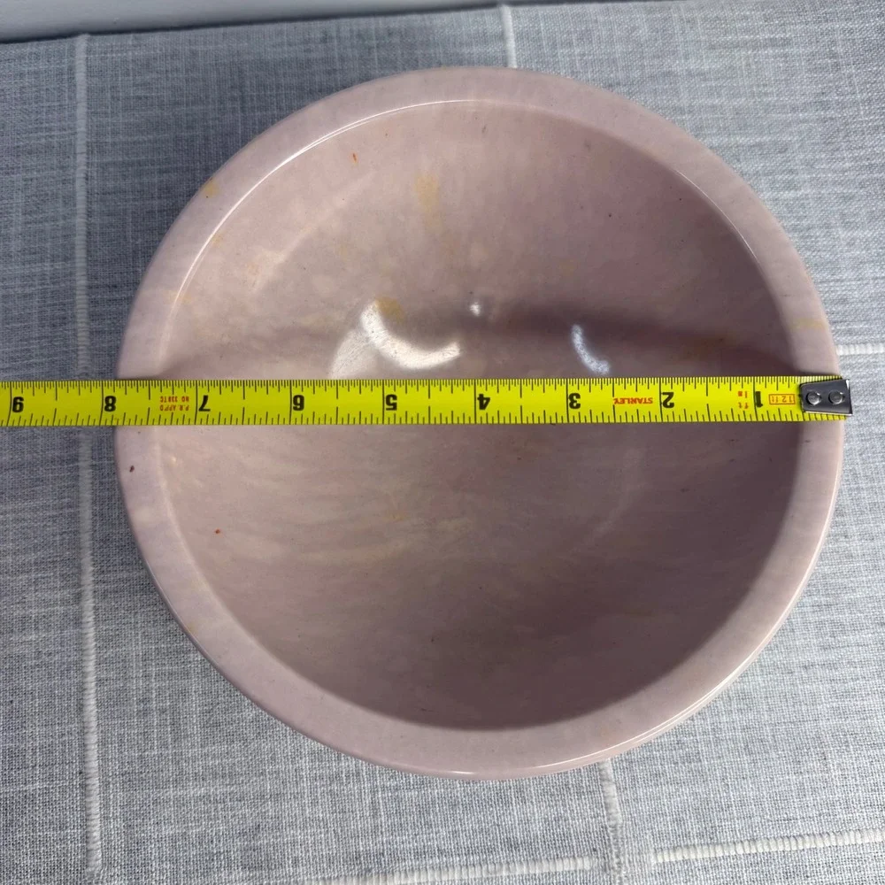 Texas Ware? Pink Confetti Melamine Bowl Mixing Bowl 8
